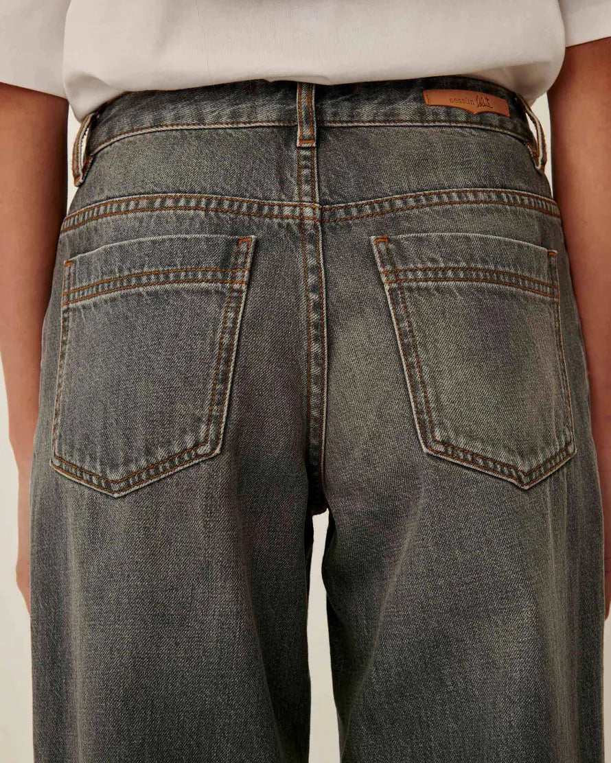 Vega Jeans cool grey Sessùn detalhe costas