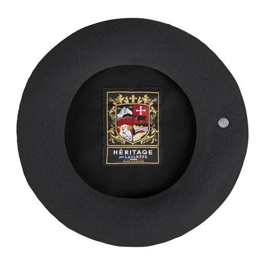 Authentic anthracite beret