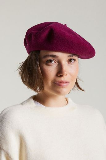 Boina AUTHENTIQUE aubergine