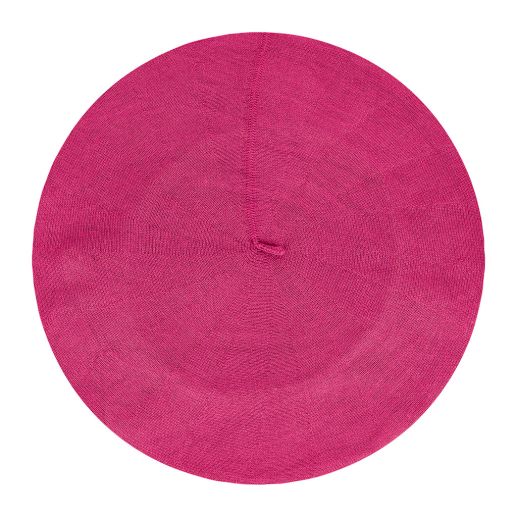 Boina AUTHENTIQUE ÉTÉ rosa fuchsia, Laulhère