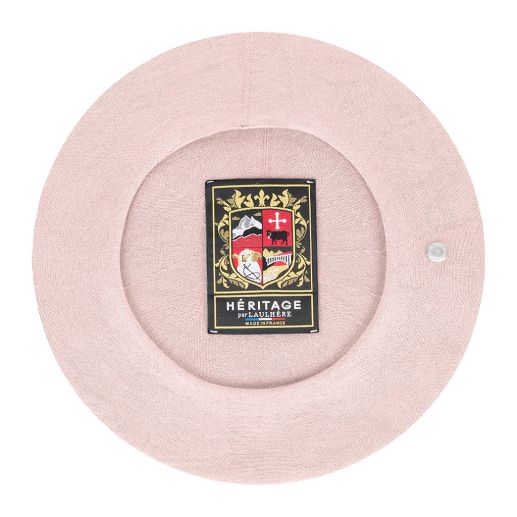 Boina AUTHENTIQUE ÉTÉ rose pale, Laulhère
