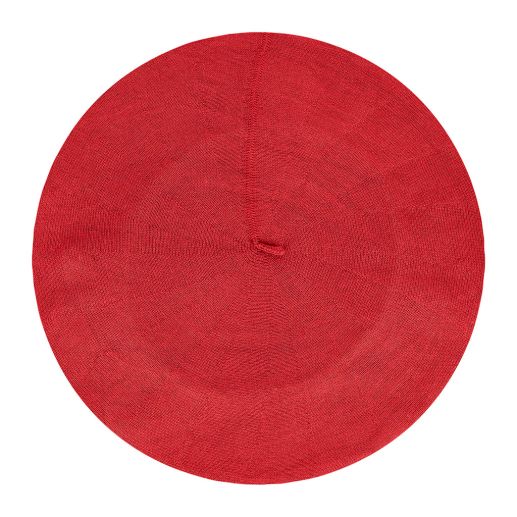 AUTHENTIQUE ÉTÉ écarlate beret, Laulhère