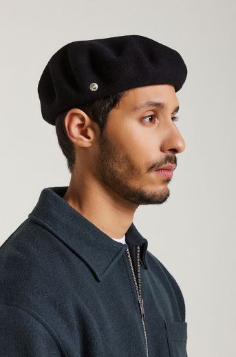 Basque beret, black
