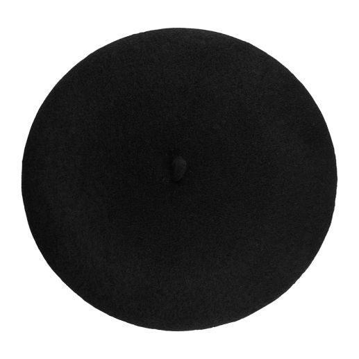 Boina de caxemira IRATY, noir, Laulhère