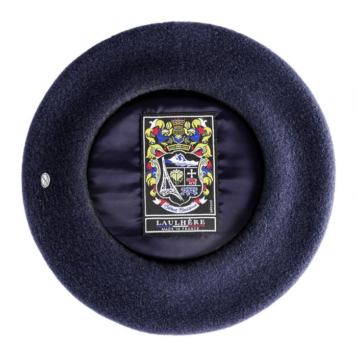 Boina de caxemira IRATY, bleu eclipse, Laulhère