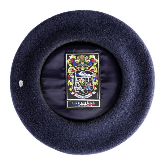 Boina de caxemira IRATY, bleu eclipse, Laulhère