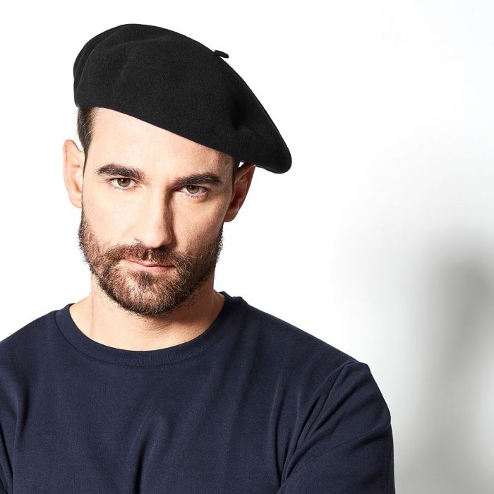 VRAI BASQUE beret, black