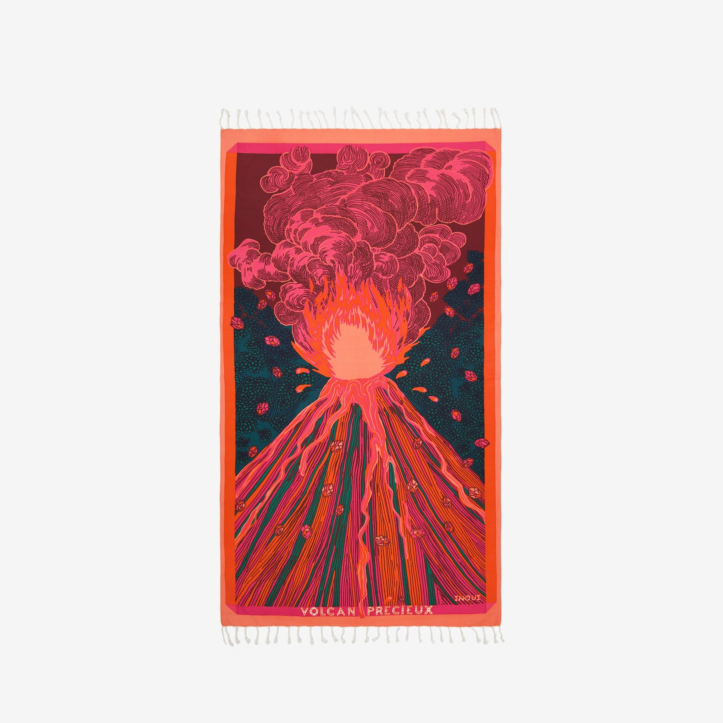 FOUTA 100 Stromboli rose, Inoui