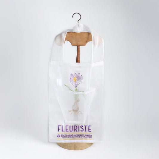 Saco em organza FLEURISTE, Brigitte Tanaka