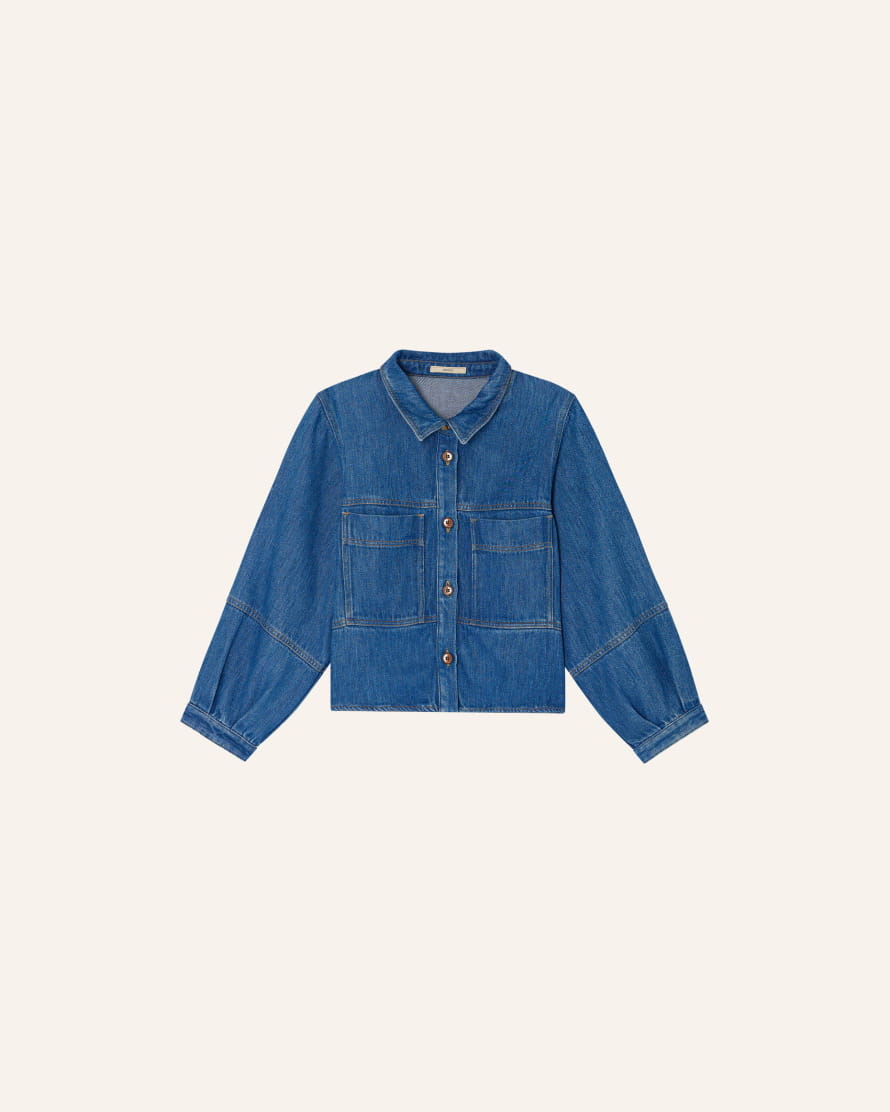 Sobrecamisa LEONE denim, Sessùn