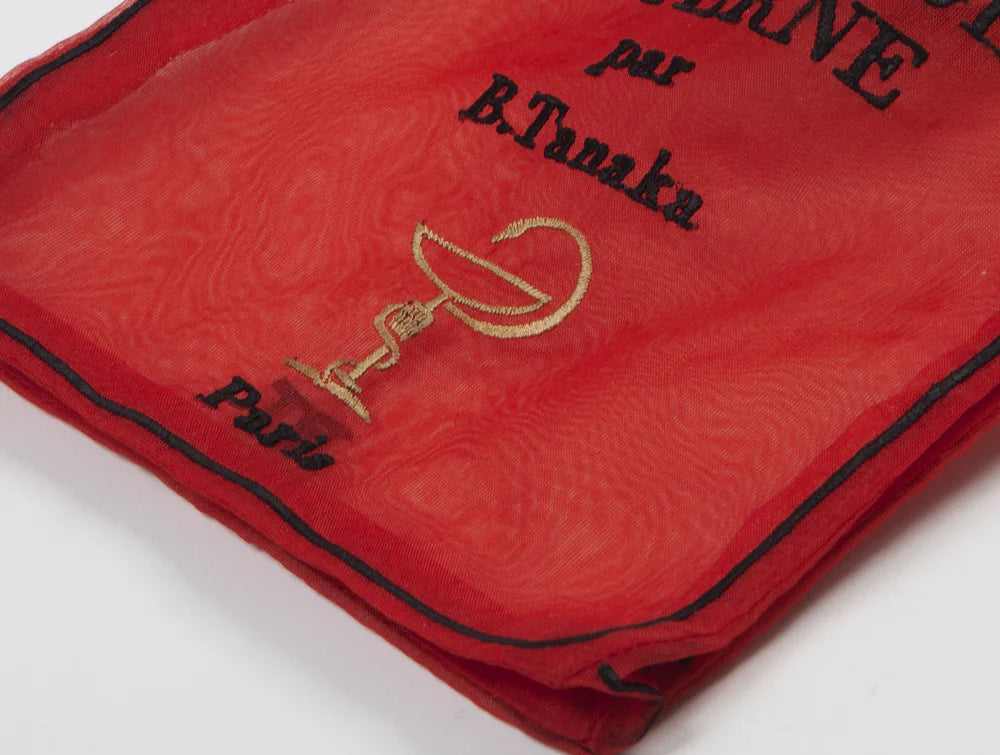 Bolsa em organza PATHOLOGIE, Brigitte Tanaka