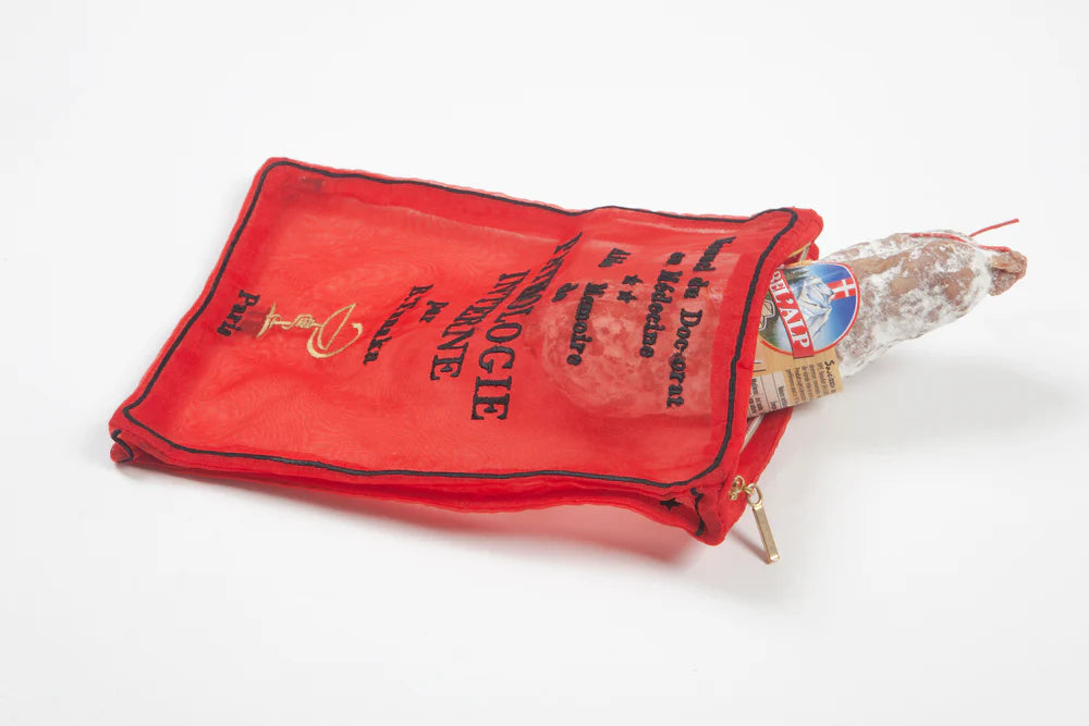 Bolsa em organza PATHOLOGIE, Brigitte Tanaka