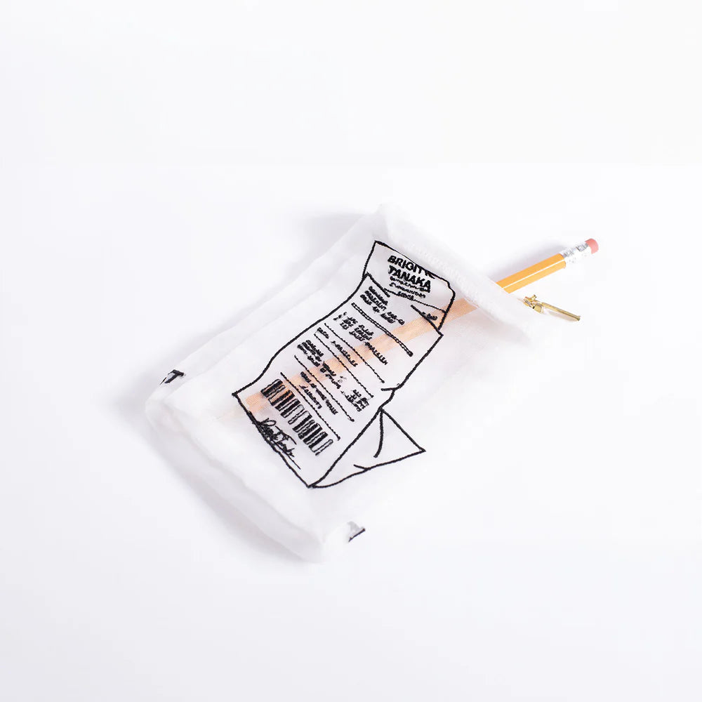 Bolsa em organza REÇUS, Brigitte Tanaka