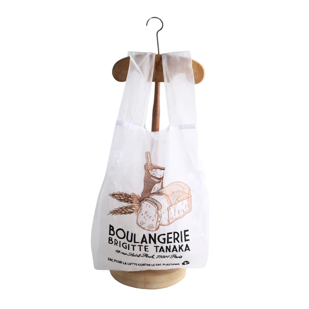 Saco em organza BOULANGERIE Brigitte Tanaka