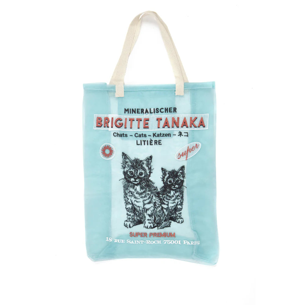 Saco em organza CHAT, Brigitte Tanaka