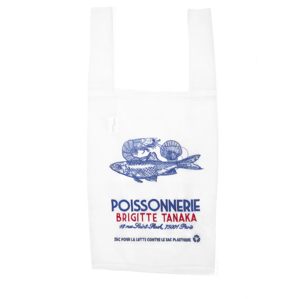 Saco em organza POISSONNERIE, Brigitte Tanaka