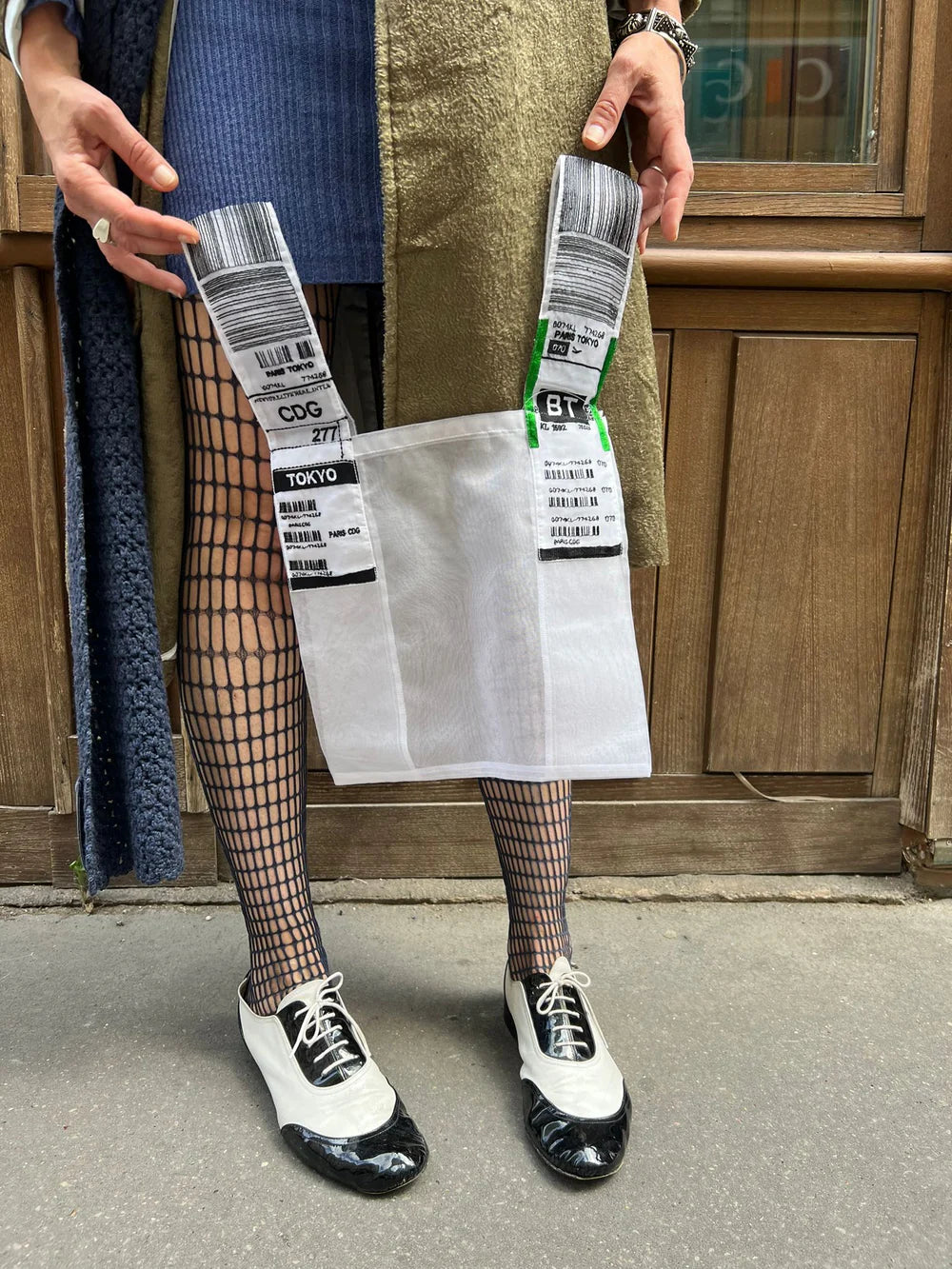 AEROPORT organza bag, Brigitte Tanaka