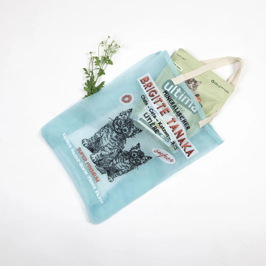 Saco em organza CHAT, Brigitte Tanaka