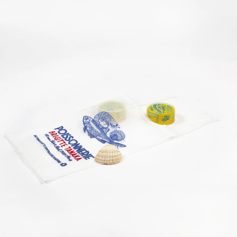 Saco em organza POISSONNERIE, Brigitte Tanaka