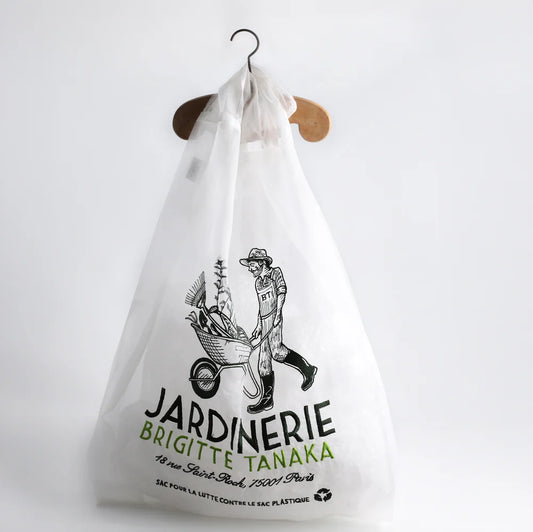 Saco em organza JARDINERIE, Brigitte Tanaka
