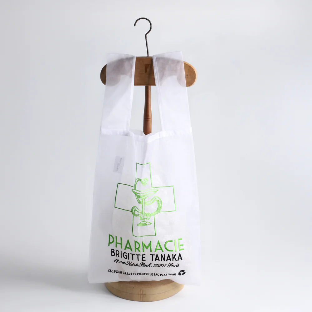 PHARMACIE organza bag, Brigitte Tanaka
