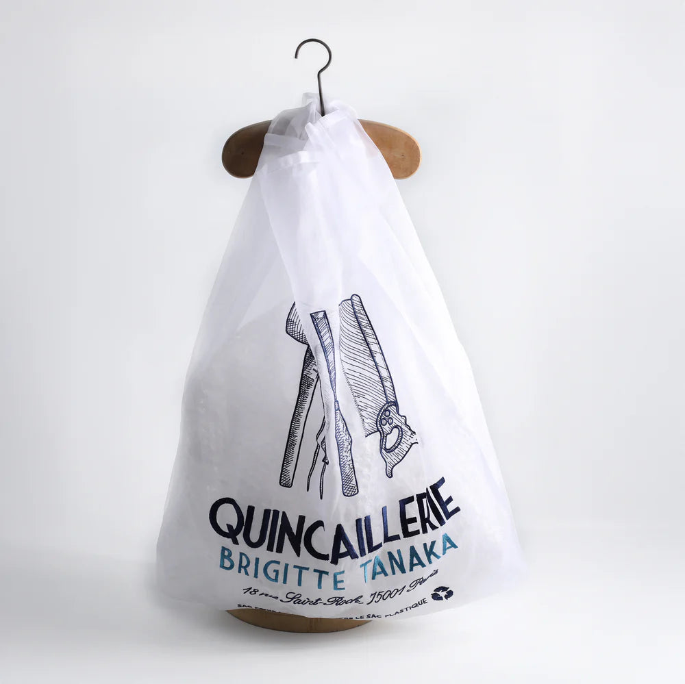 Saco em organza QUINCAILLERIE, Brigitte Tanaka