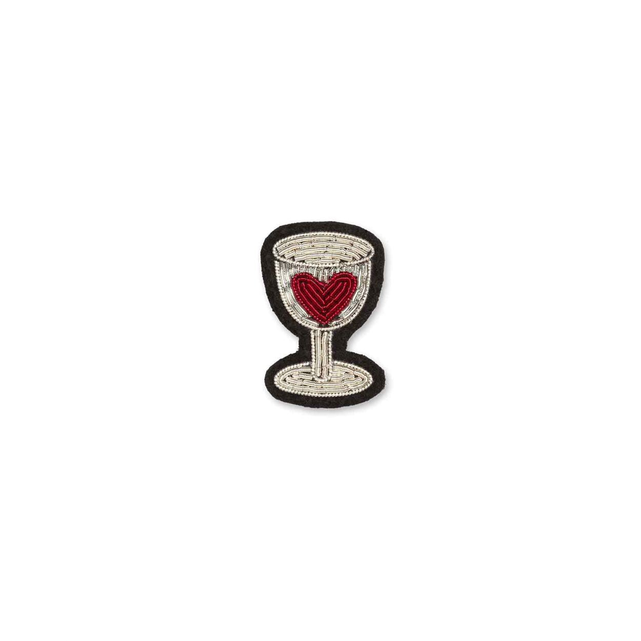 Verre Cœur Rouge, Macon & Lesquoy