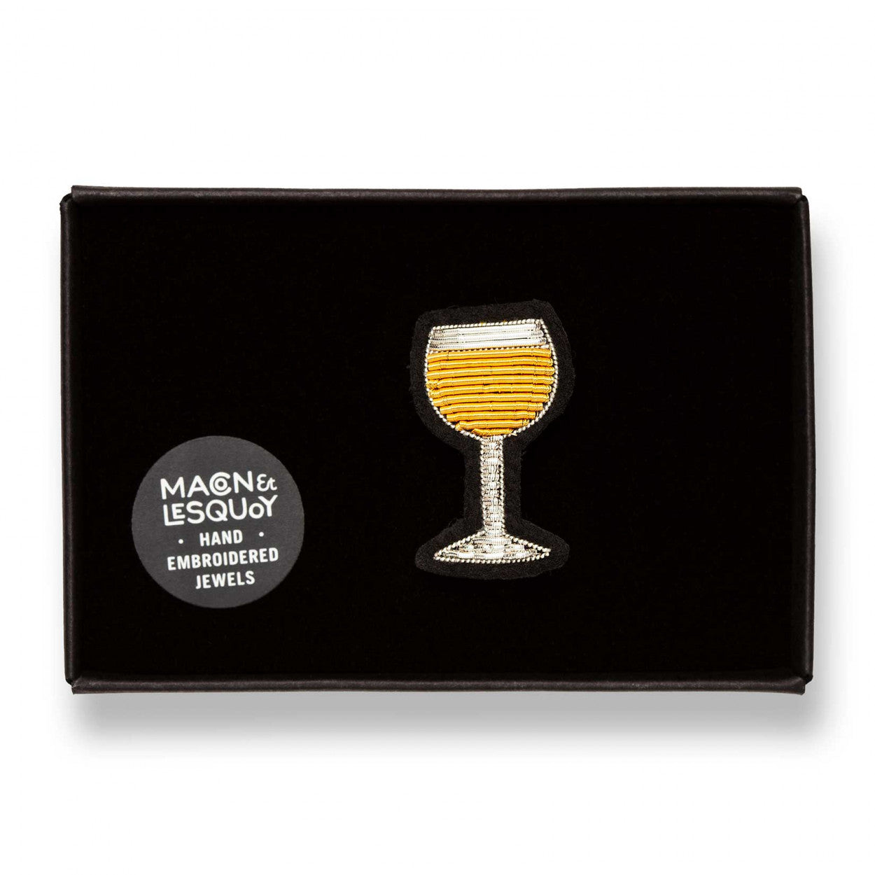Verre de vin blanc, Macon & Lesquoy