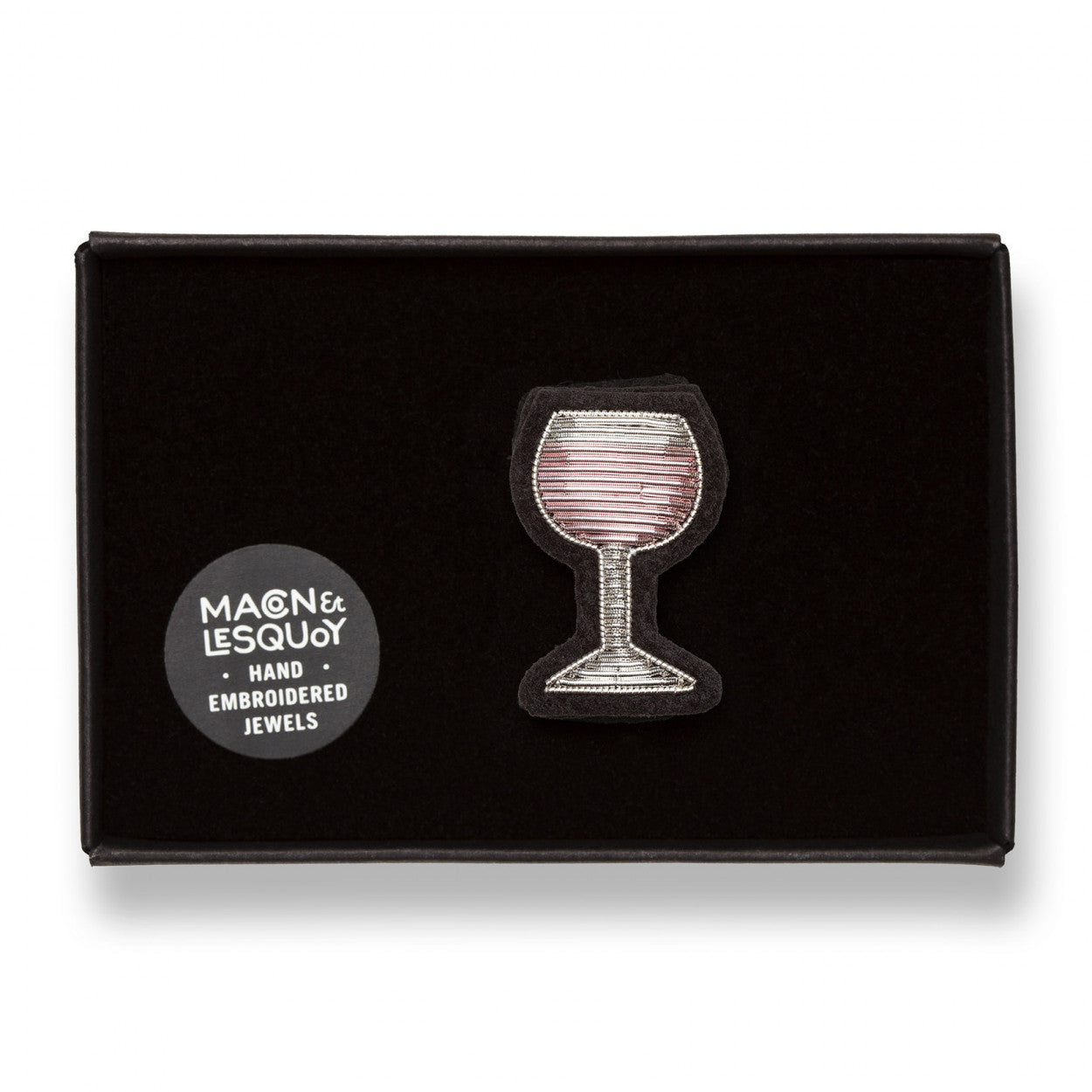 Verre de vin rosé, Macon & Lesquoy