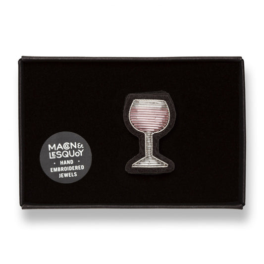 Verre de vin rosé, Macon & Lesquoy