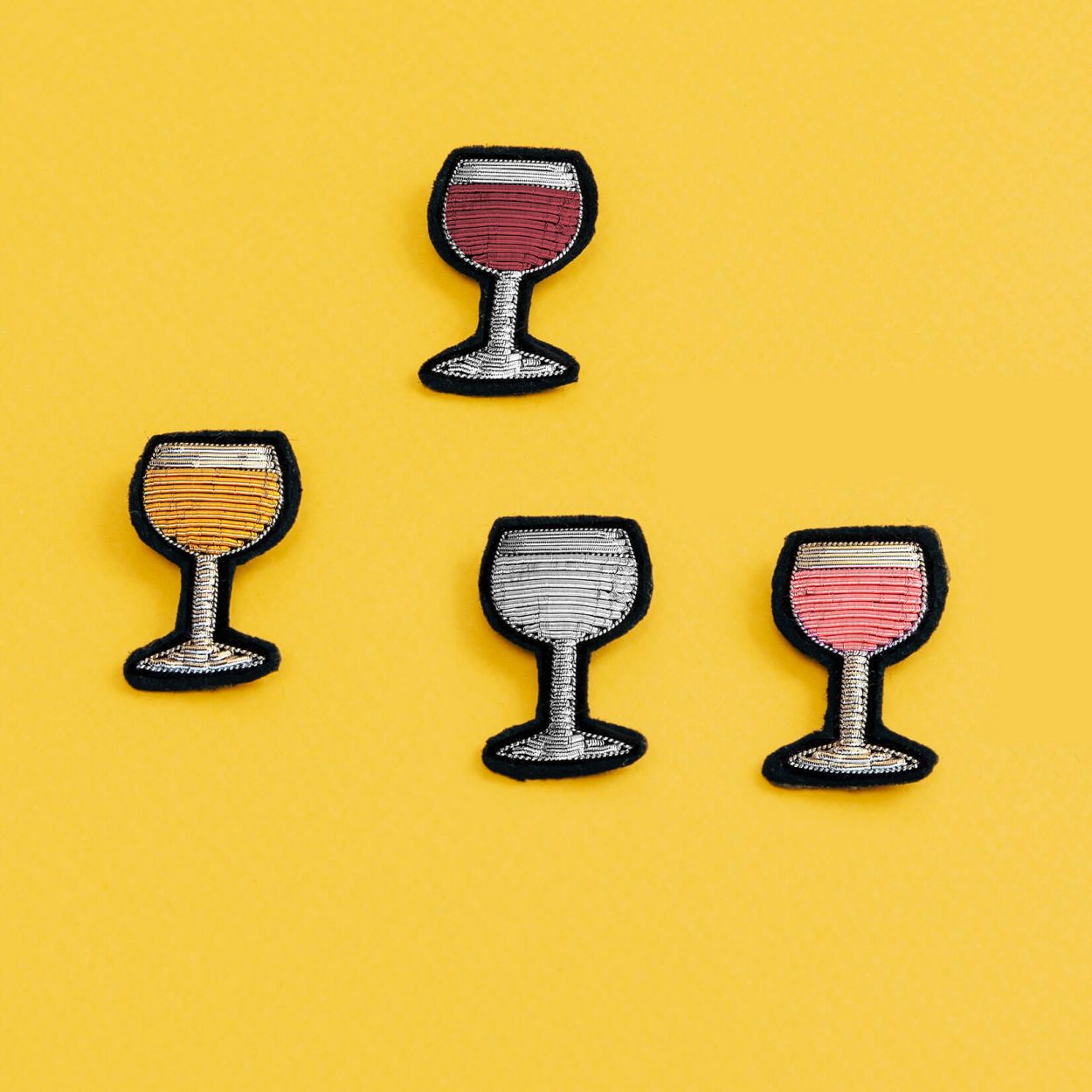 Verre de vin rouge, Macon & Lesquoy