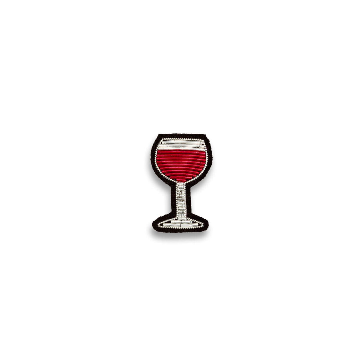 Verre de vin rouge, Macon & Lesquoy